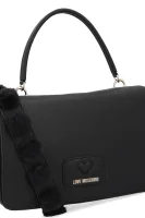 Чанта за рамо Love Moschino черен